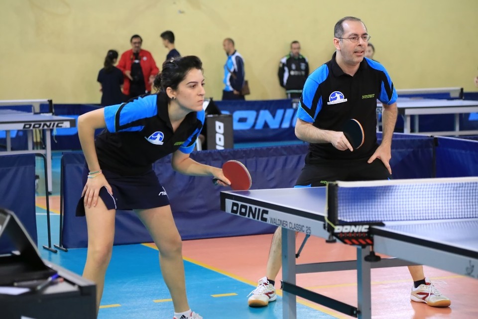Anna Podda e Maurizio Piano dell'Azzurra B (Foto Tomaso Fenu)