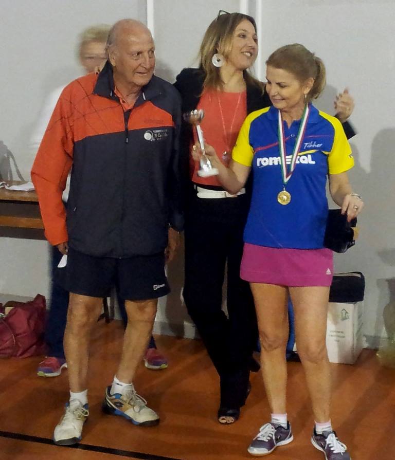 Maria Gaftea (Romania) vincitrice over 50 femminile