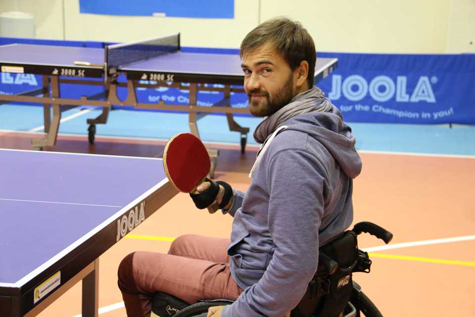Daniel Maris Catalin del Tennistavolo Quartu (Foto Gianluca Piu)